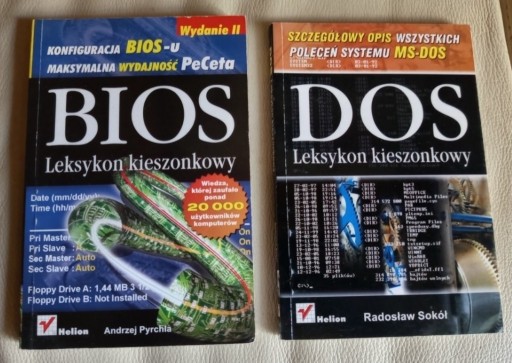 Zdjęcie oferty: BIOS i DOS leksykony kieszonkowe