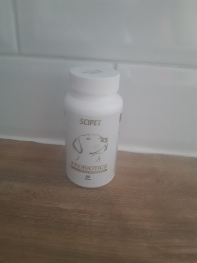 Zdjęcie oferty: Scipet Probiotyk dla psa tabletki