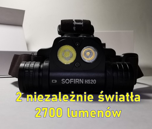 Zdjęcie oferty: 2-diodowa latarka, oddzielne sterowani diod