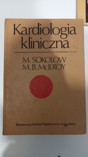 Zdjęcie oferty: KARDIOLOGIA KLNICZNA. M. SOKOLOW, M.B.MCILROY