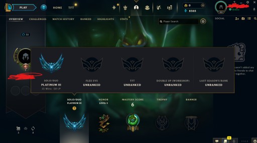 Zdjęcie oferty: Konto platyna 3 EUNE plat 3 LOL league of legends