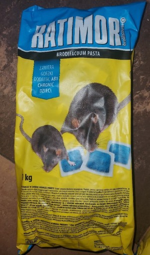 Zdjęcie oferty: Trutka na myszy I szczury Trucizna Ratimor 1kg