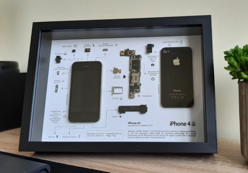 Zdjęcie oferty: Apple iPhone 4S – rękodzieło, dekoracja, ramka