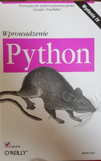 Zdjęcie oferty: Python wydanie 4