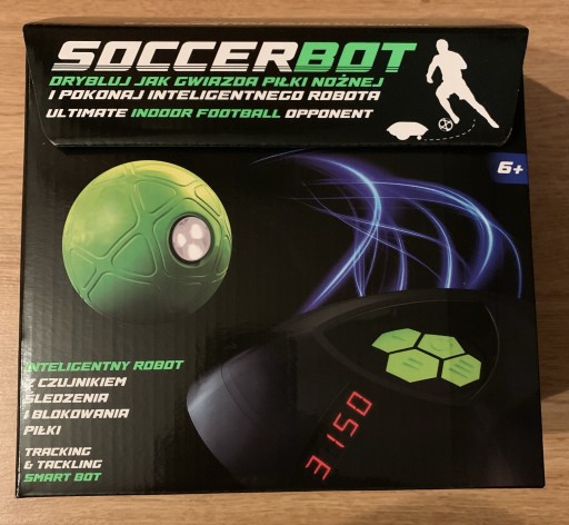 Zdjęcie oferty: Soccerbot Inteligenty robot do gry w piłkę SOCCERBOT