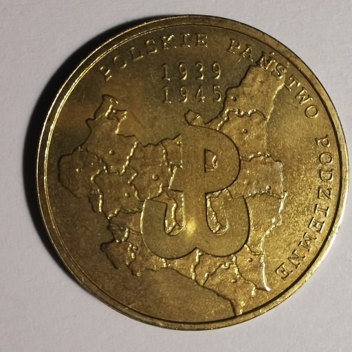 Zdjęcie oferty: 2 zł Nordic Gold NG Polskie Państwo Podziemne