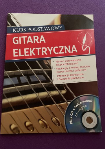 Zdjęcie oferty: Gitara elektryczna kurs podstawowy +CD