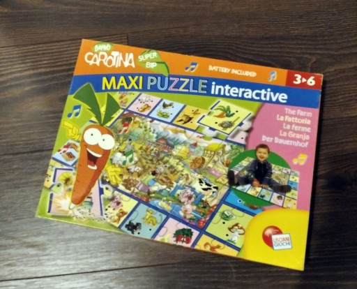 Zdjęcie oferty: Interaktywne maxi puzzle