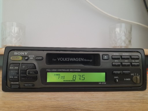 Zdjęcie oferty: Radio VW  SONY XR-3759 Polo golf passat t4 vento