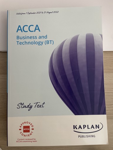 Zdjęcie oferty: ACCA Business an Technology (exam set )