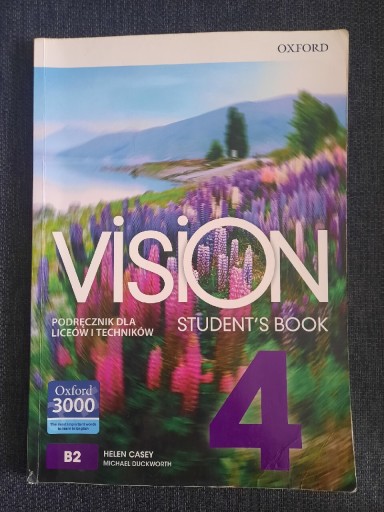 Zdjęcie oferty: VISION 4, B2 podręcznik