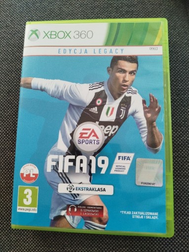 Zdjęcie oferty: FIFA 19 wersja polska Xbox 360.