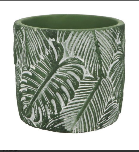 Zdjęcie oferty: Osłonka ceramiczna cylinder zielona