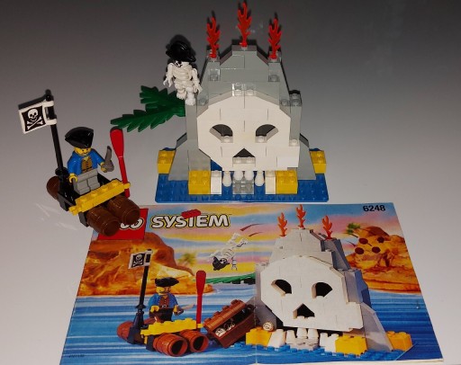 Zdjęcie oferty: Lego 6248 Pirates Jaskinia Wulkan Wyspa Instrukcja