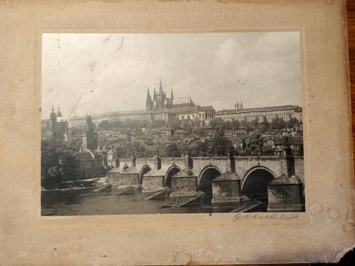 Zdjęcie oferty: Stare zdjęcie Most Karola w Pradze
