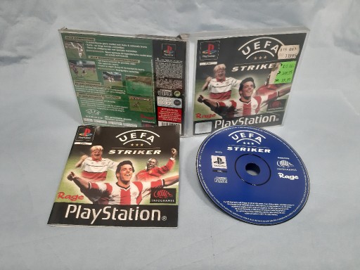 Zdjęcie oferty: UEFA Striker Playstation 1 Sony Psx PSone Game gra