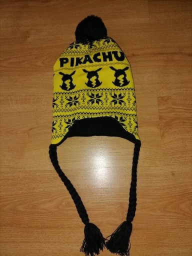 Zdjęcie oferty: Czapka zimowa Pikachu Pokemon Difuzed Pompony