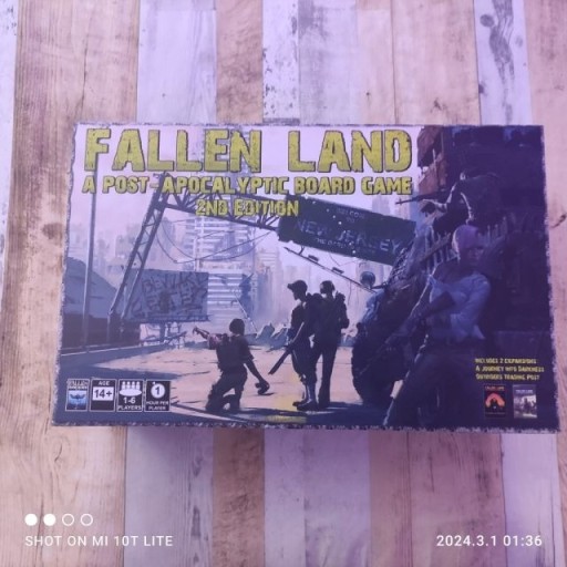 Zdjęcie oferty: Fallen Land! Second Edition! Gra planszowa