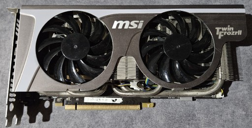 Zdjęcie oferty: karta graficzna MSI  560GTX-TI Twin Frozr II 2 GB/DDR5