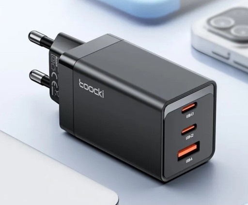 Zdjęcie oferty: Ładowarka Toocki 67W GaN USB-C do telefonu szybka!