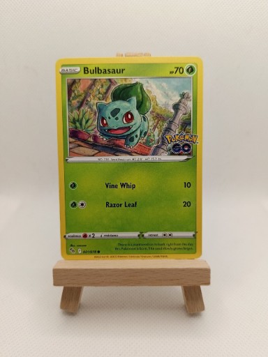 Zdjęcie oferty: Karta Pokémon Pokémon GO 001/078 Bulbasaur
