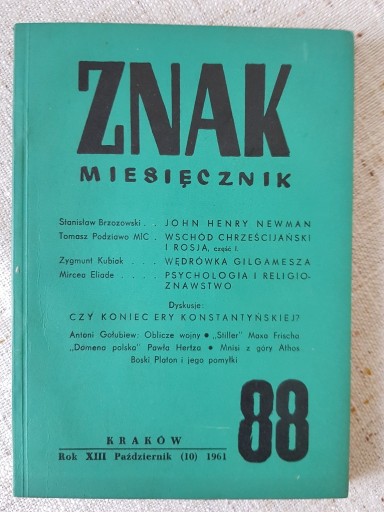 Zdjęcie oferty: Znak miesięcznik nr 88 Wschód