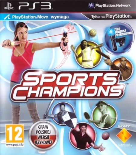 Zdjęcie oferty: Sports Champions | PS3 | Move | Nowa | Folia