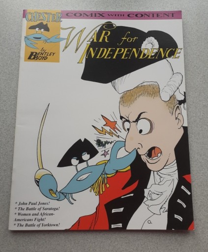Zdjęcie oferty: War for Independence- Chester Comix - wersja ang.