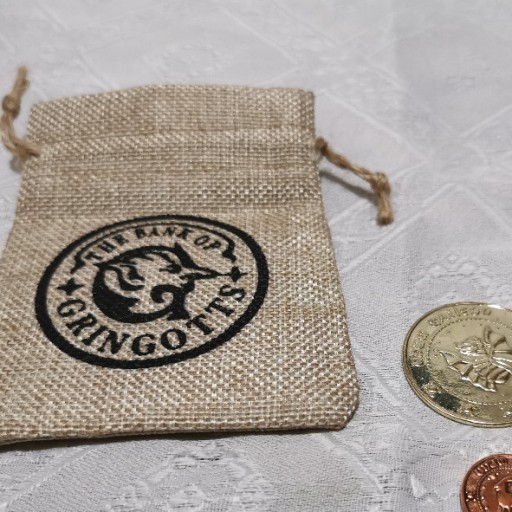 Zdjęcie oferty: Harry Potter Sakiewka z monetami z Banku Gringotta