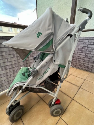 Zdjęcie oferty: WÓZEK MACLAREN TECHNO XLR SILVER PINE GREEN BDB