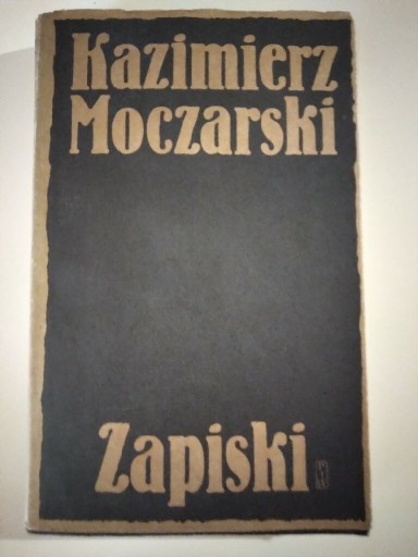 Zdjęcie oferty: Kazimierz Moczarski Zapiski