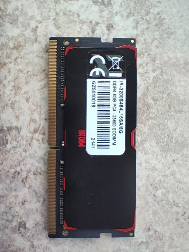 Zdjęcie oferty: Pamięć RAM DDR4 Goodram ir-3200s464l16sa/8g