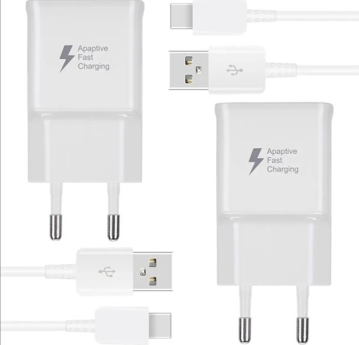 Zdjęcie oferty: Ładowarka sieciowa Samsung Usb C kabel 1,5m 2szt