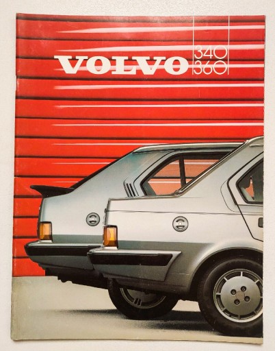 Zdjęcie oferty: Volvo 340 360 - folder, prospekt, broszura
