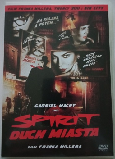 Zdjęcie oferty: Spirit Duch Miasta DVD Samuel L. Jackson, E Mendes