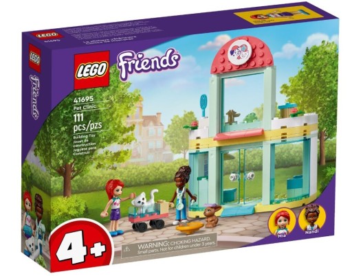 Zdjęcie oferty: LEGO Friends 41695 - Klinika dla zwierzątek