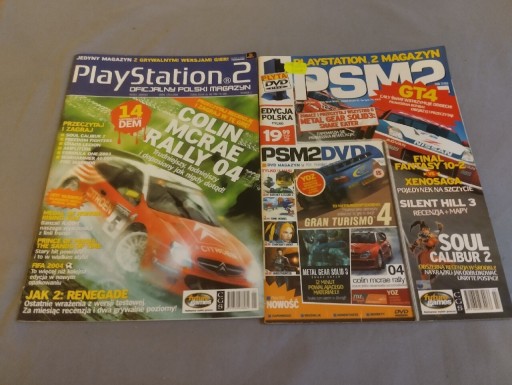 Zdjęcie oferty: OFICJALNY POLSKI PLAYSTATION 2 MAGAZYN 1/2003 7/03