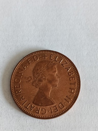 Zdjęcie oferty: Wielka Brytania one  penny 1962
