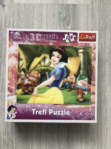 Zdjęcie oferty: Puzzle 3D Krolewna Śnieżka, 120 elementów.