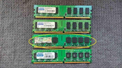 Zdjęcie oferty: Pamięć OCZ DDR2, 2 GB, (OCZ2SI8002G)