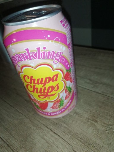 Zdjęcie oferty: Chupa Chups Sparkling Strawberry&Cream 345 ml