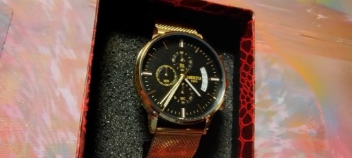 Zdjęcie oferty: Elegancki zegarek męski Nibosi.