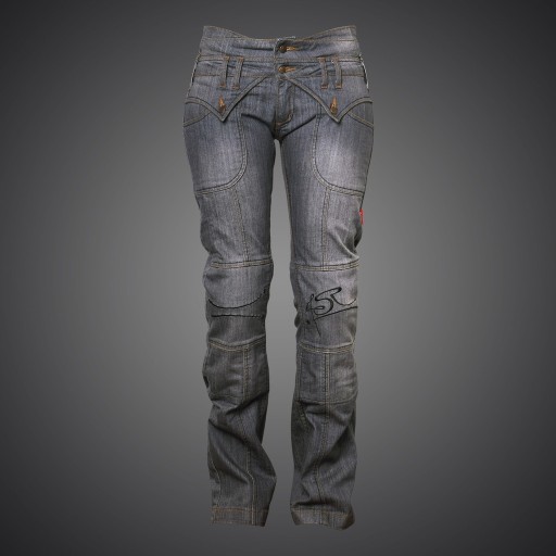 Zdjęcie oferty: JEANS LADY STAR GREY 4SR EU/UK 36/8 NOWE