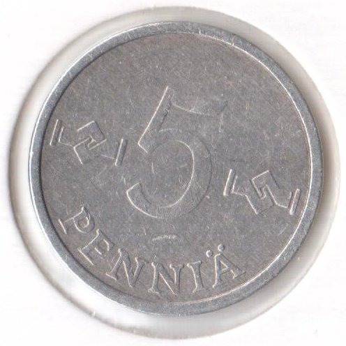 Zdjęcie oferty: FINLANDIA, 5 penni 1983, KM# 45a