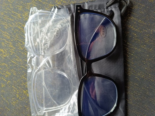 Zdjęcie oferty: Okulary zerówki jedne drugie chroniące wzrok 