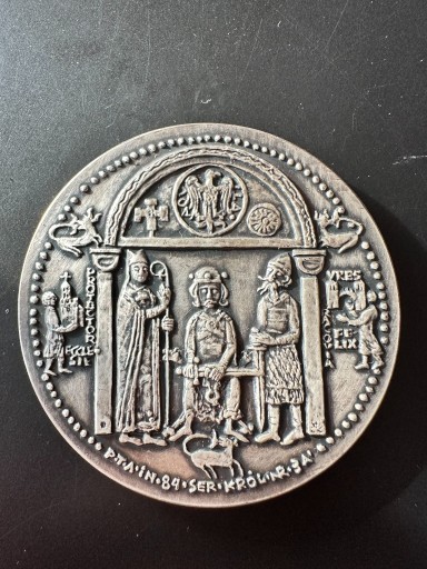 Zdjęcie oferty: Seria królewska medal Kazimierz II Sprawiedliwy