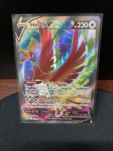 Zdjęcie oferty: Karta Pokemon TCG Silver Tempest Ho-Oh V FA