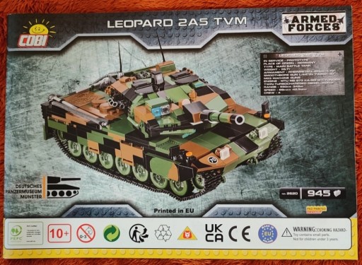 Zdjęcie oferty: Klocki COBI 2620 - Leopard 2A5 TVM