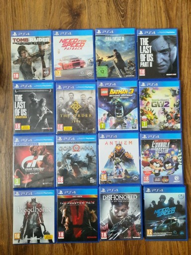 Zdjęcie oferty: gry na konsolę PS4 super stan