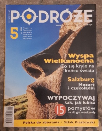 Zdjęcie oferty: PODRÓŻE, numer 5/2005